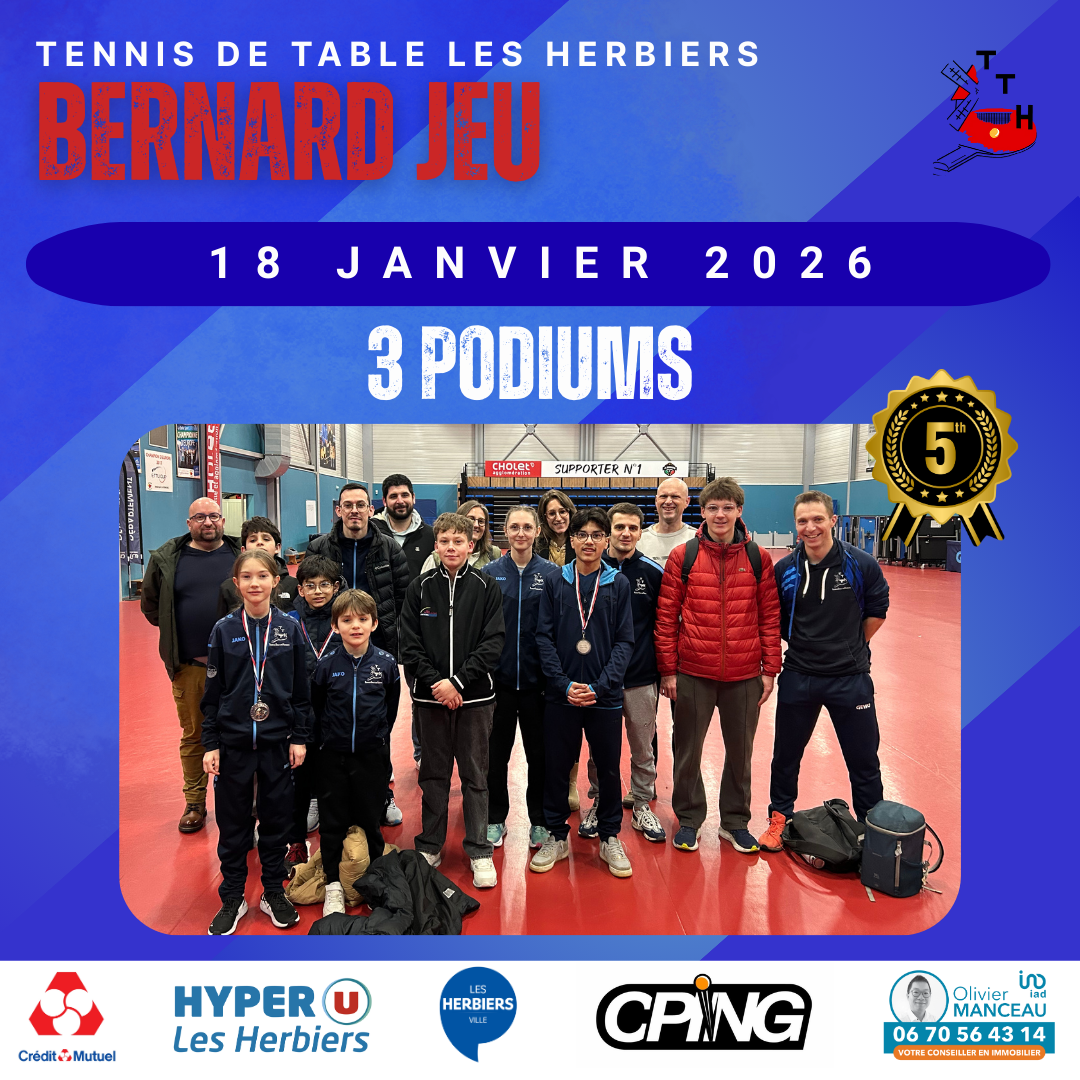 Résultats BERNARD JEU !!